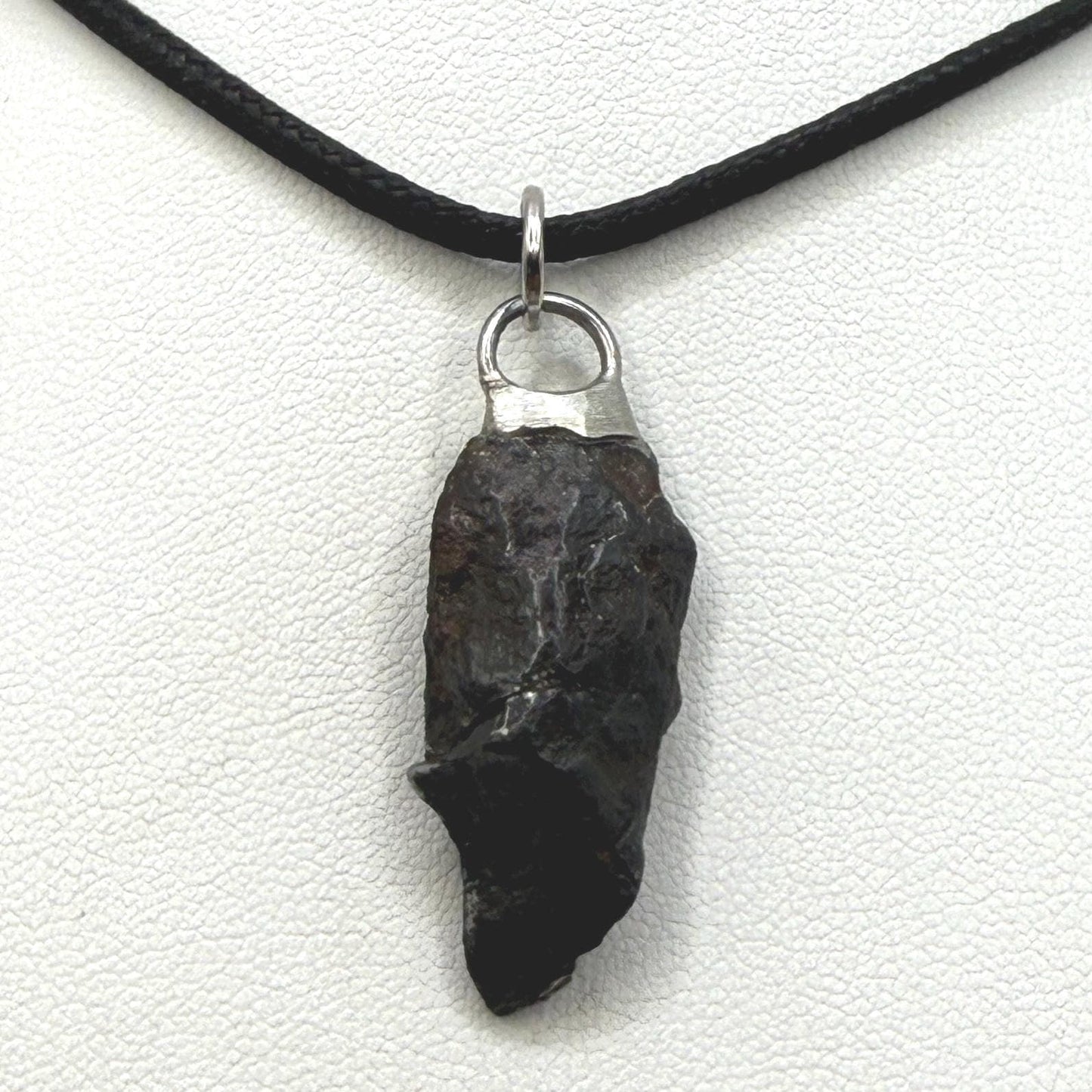 Rare Canyon Diablo Meteorite Pendant 7.58 grams, Beautiful and unique meteorite formation, Astronomy Gift, Space Gift, Iron Meteorite