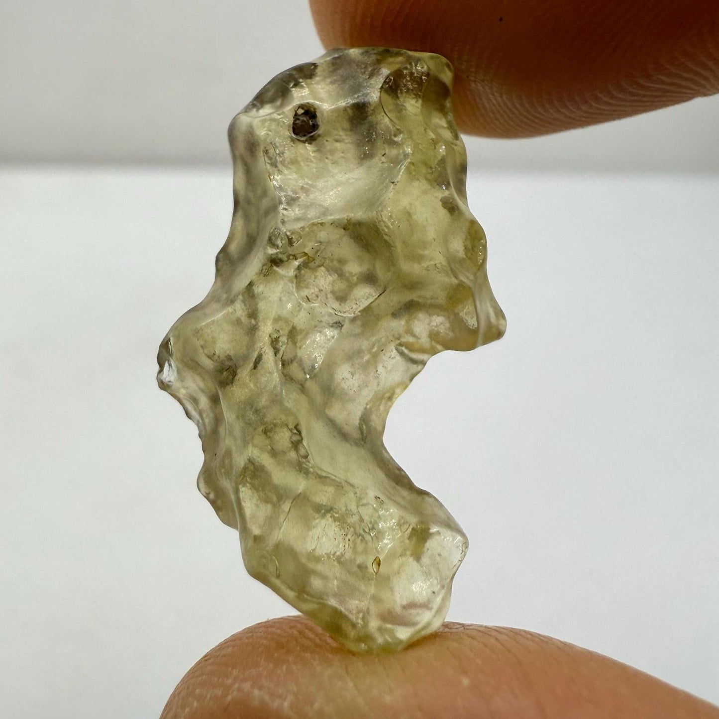 Libyan Desert Glass, Top Quality, Smooth Specimen, Reiki, Libyan Gold Tektite, Golden Moldavite, Manifestation, Astronomy Gift, 2.29 grams