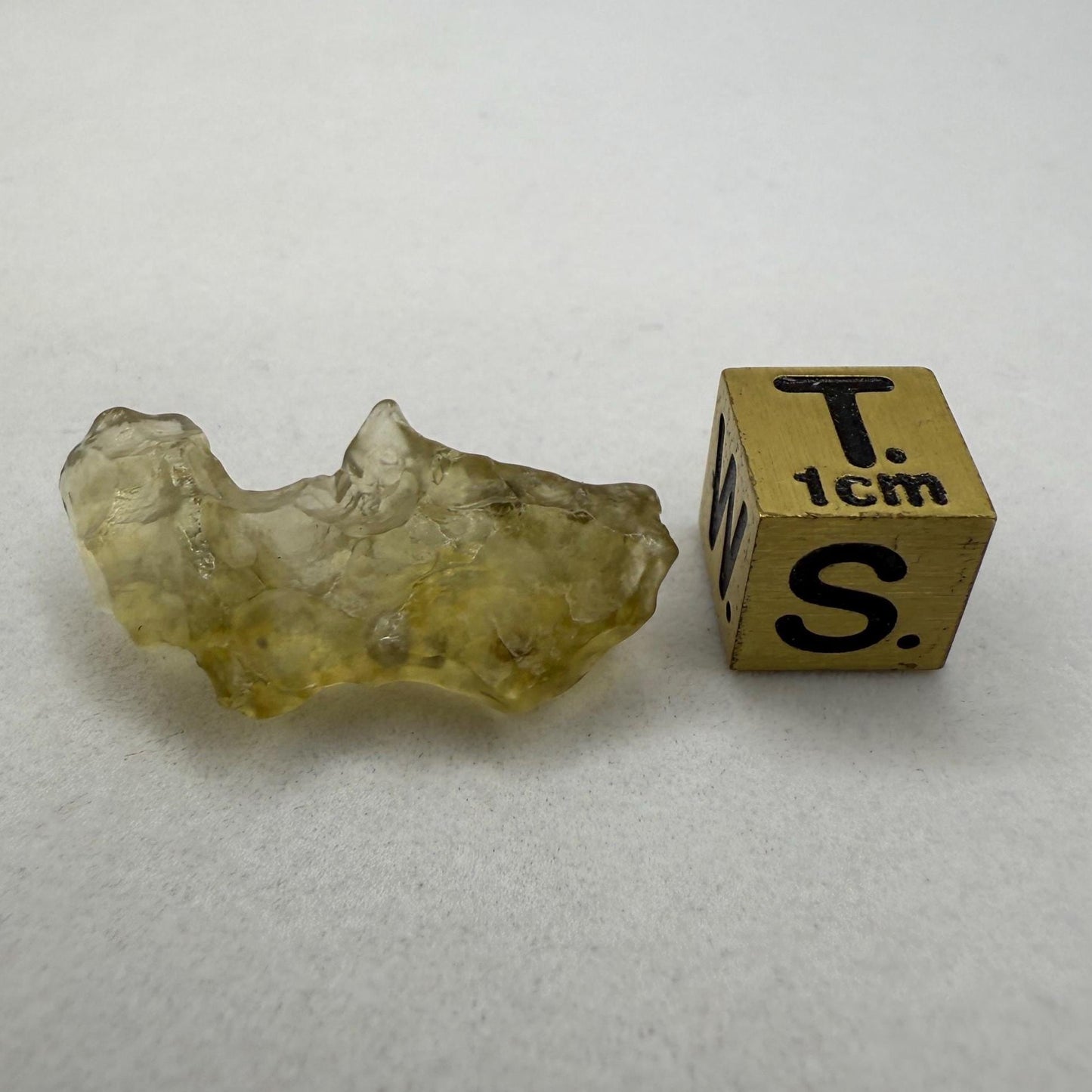 Libyan Desert Glass, Top Quality, Smooth Specimen, Reiki, Libyan Gold Tektite, Golden Moldavite, Manifestation, Astronomy Gift, 2.29 grams