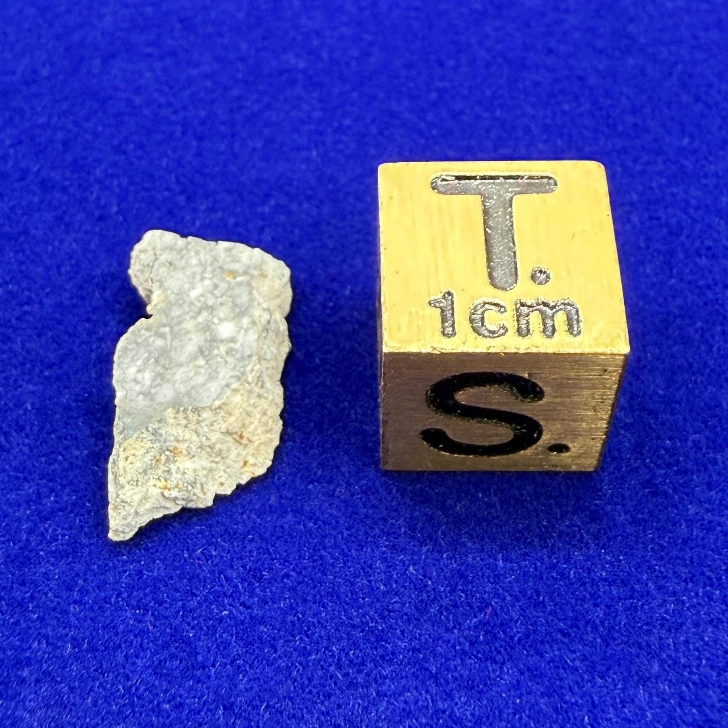 Gadamis 003 Moon/Lunar Meteorite Slice, Authentic Lunar Meteorite,Apollo Lunar, Moon Meteorite, Meteorite Collection, Moon Slice, 0.54 grams