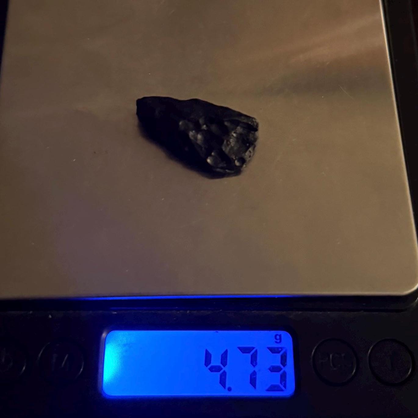 Beautiful Tektite, Indonesia, Indochinite Tektite, Rock Impactite, Energy Work, Reiki, 4.73 grams, Astronomy Gift, Tektite, Space Gift