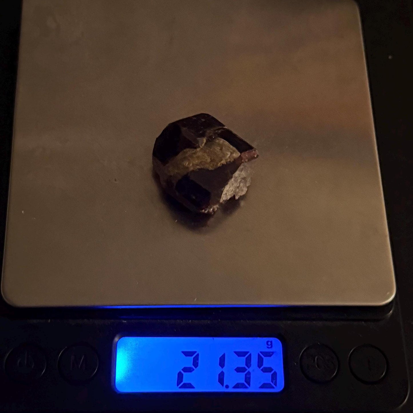 Almandine Garnet, Garnet, Morocco, Natural Garnet, Authentic, Manifestation, Protection, Rock Collection, Dodecahedron, 21.35 grams