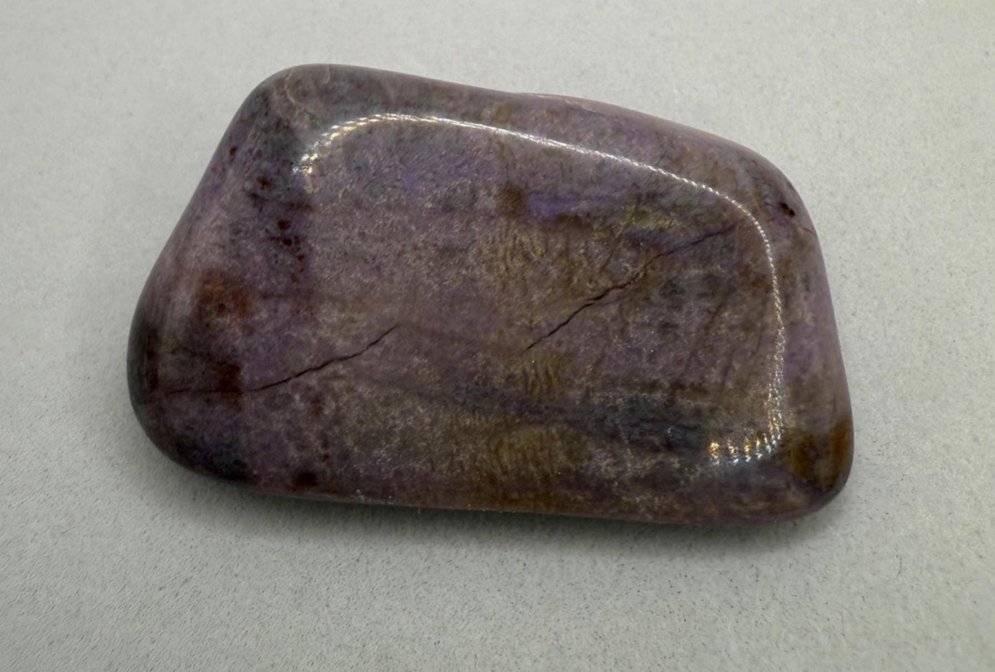 Sugalite Specimen, Polished Sugalite, Rare Sugalite, Inner Peace, South African, Reiki Energy Work, Authentic Sugalite, 21.31 grams