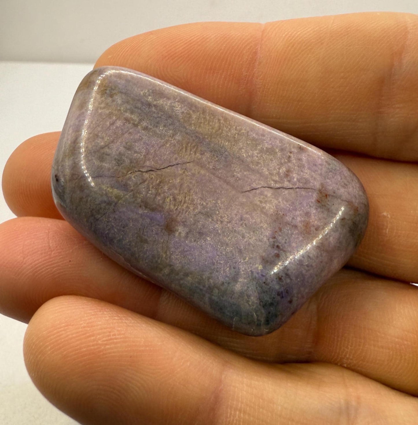 Sugalite Specimen, Polished Sugalite, Rare Sugalite, Inner Peace, South African, Reiki Energy Work, Authentic Sugalite, 21.31 grams