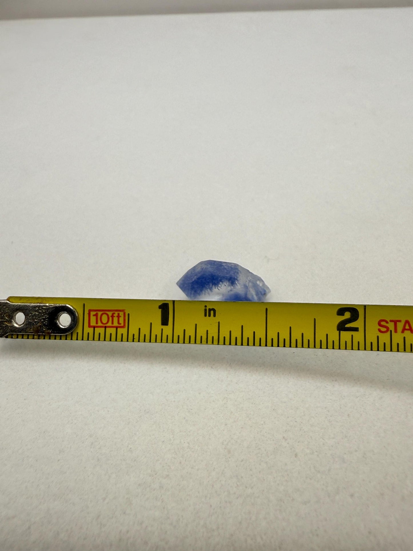 Rare Blue Dumortierite Crystal from Bahia, Brazil, Terminated– 1.02g/5.1ct, Gemstone for Collectors, Meditation, Reiki, Healing Decor