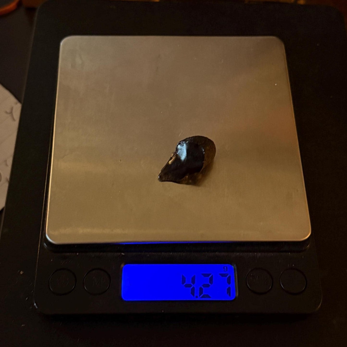 Saffordite Specimen, Cintamani, Rare and Beautiful, Shamanic, Arizona, Pseudotektite, Obsidian, Metaphysical, 4.27 grams