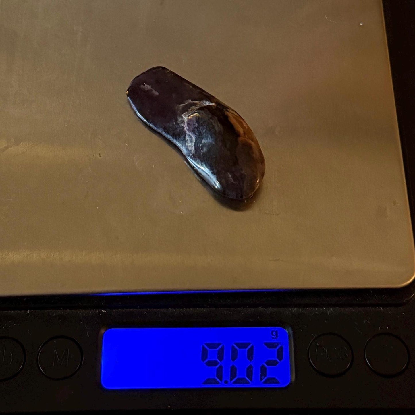 Sugalite Specimen, Polished Sugalite, Rare Sugalite, Inner Peace, South African, Reiki Energy Work, Authentic Sugalite, 9.02 grams