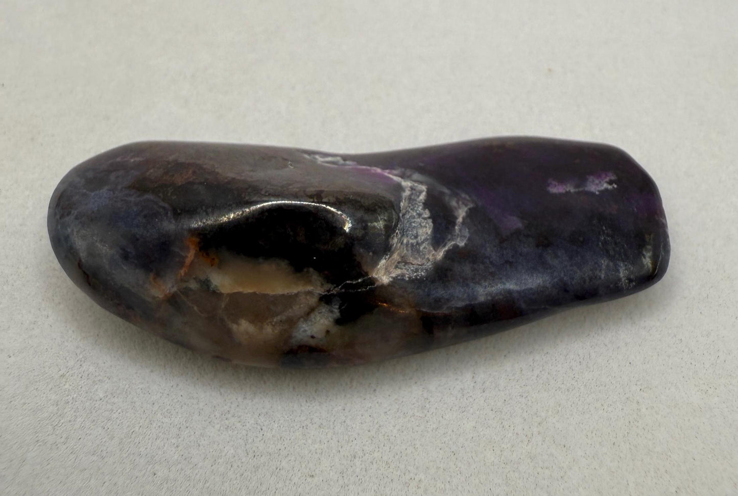 Sugalite Specimen, Polished Sugalite, Rare Sugalite, Inner Peace, South African, Reiki Energy Work, Authentic Sugalite, 9.02 grams