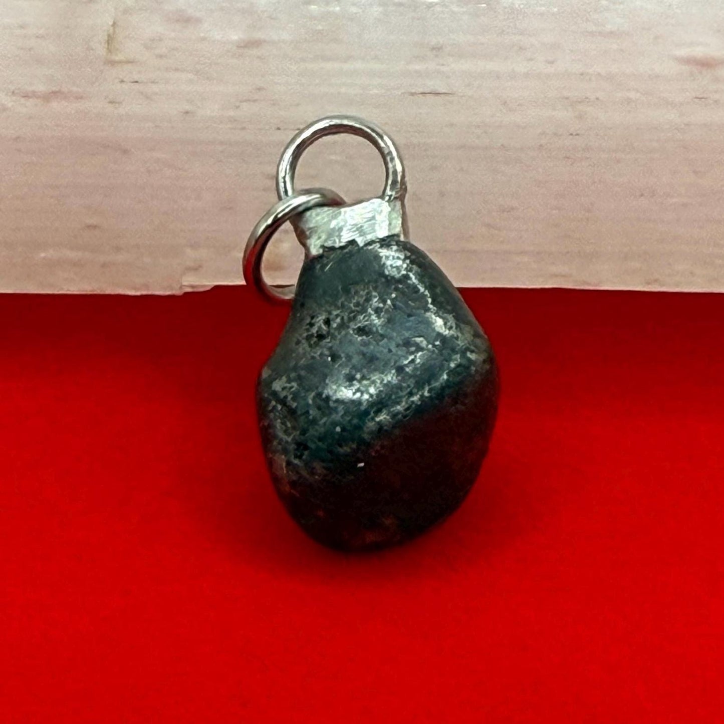 Agoudal Meteorite Pendant, Agoudal, Astronomy Gift, Space Gift, Iron Meteorite, Handmade Pendant, Authentic Iron Meteorite, 7.55 Grams