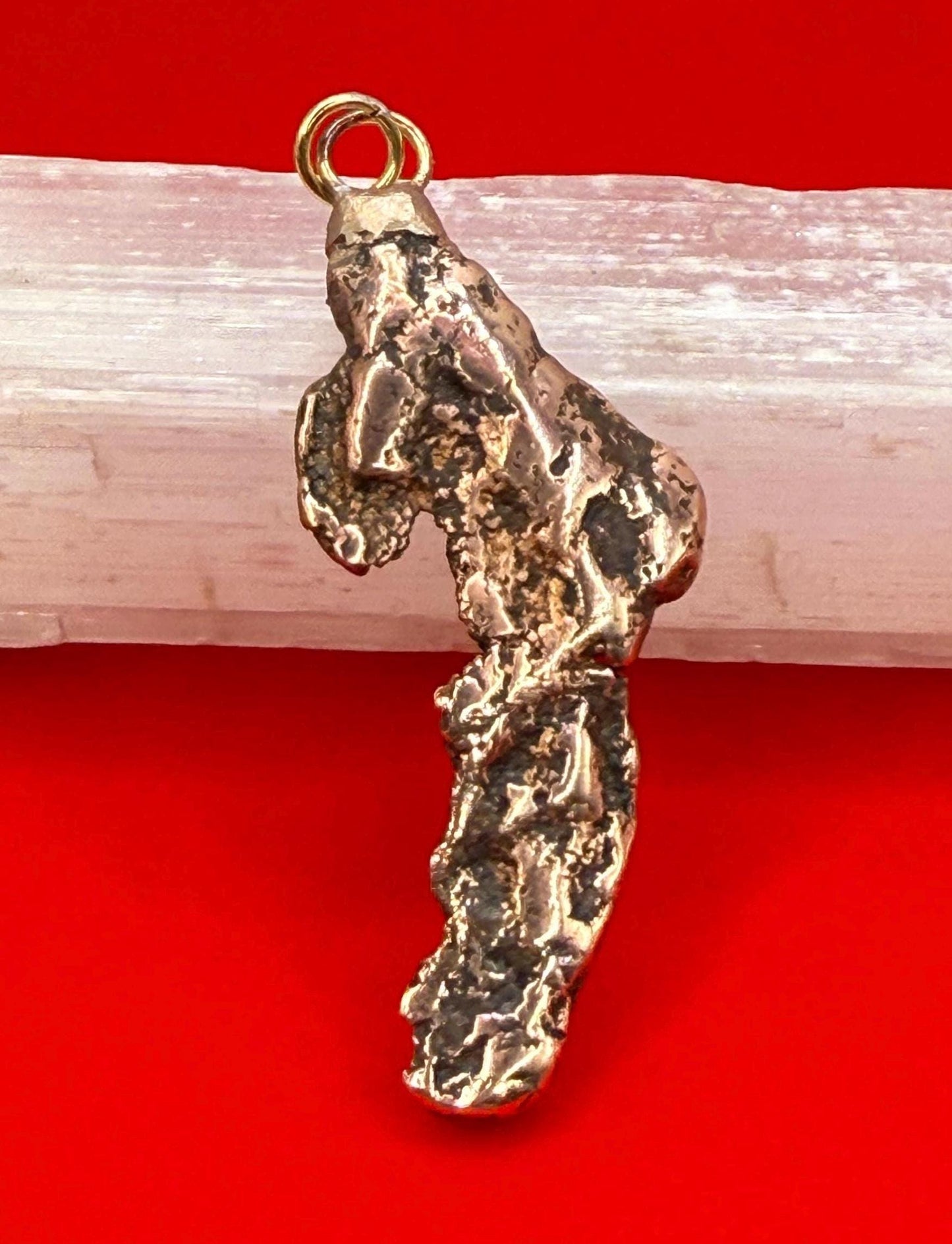 Copper Nugget Pendant, Copper Pendant, Michigan Copper, Michigan Float Copper, Handmade Pendant, Michigan Gift, Copper Jewelry, 16.58 grams