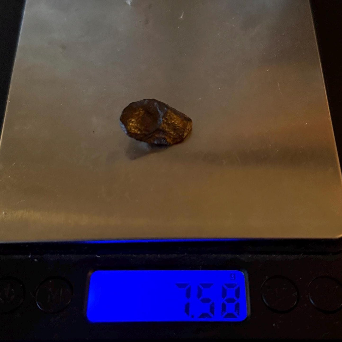 Gibeon Meteorite, Namibia, Iron IVA, 7.58 grams, Rare Meteorite, Iron Meteorite, Astronomy Gift, Space Gift, African Meteorite