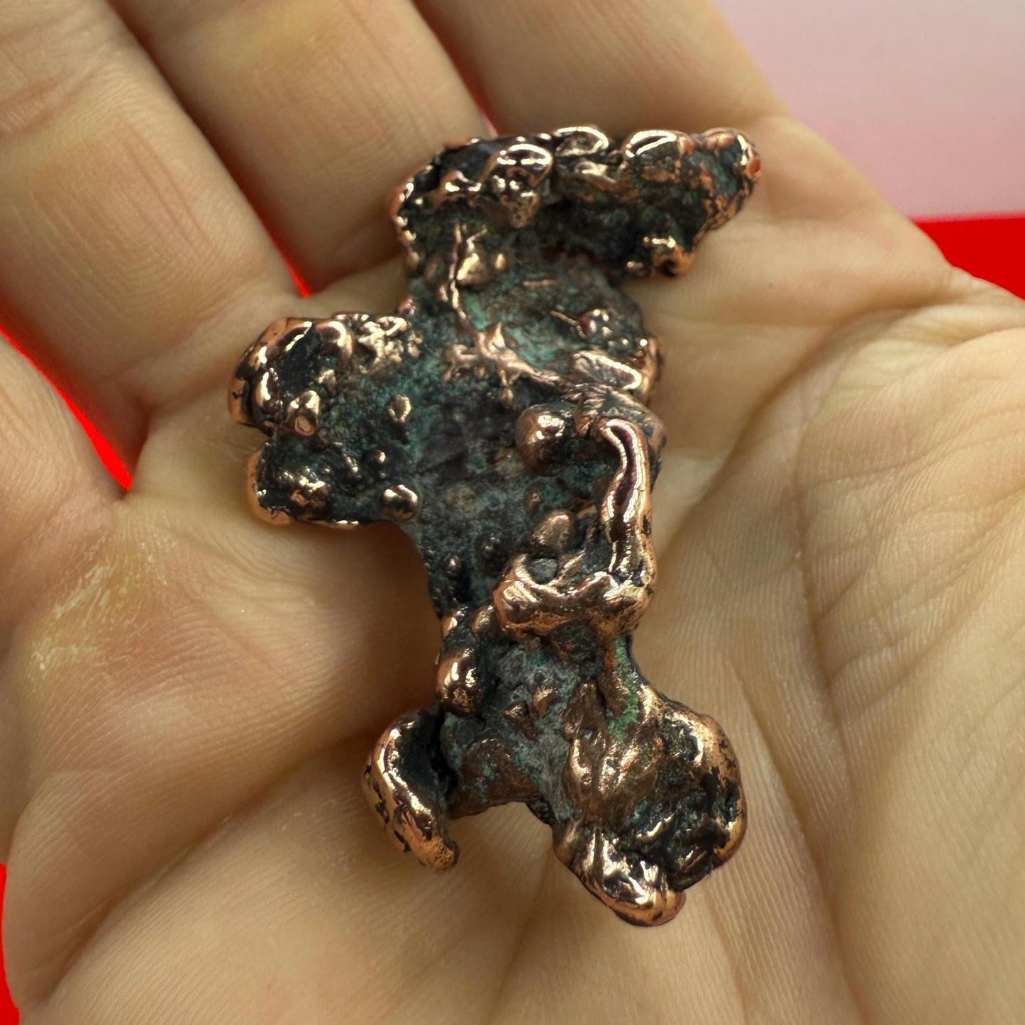 Michigan Native Float Copper, Keweenaw Float Copper, Natural Form, Arthritis, Float Copper, Michigan, Energy Grounding, Michigan, 38.16g