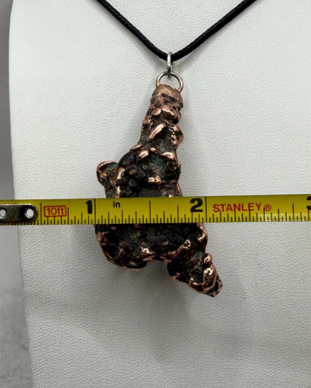 Copper Nugget Pendant, Copper Pendant, Michigan Copper, Michigan Float Copper, Handmade Pendant, Michigan Gift, Copper Jewelry, 39.60 grams