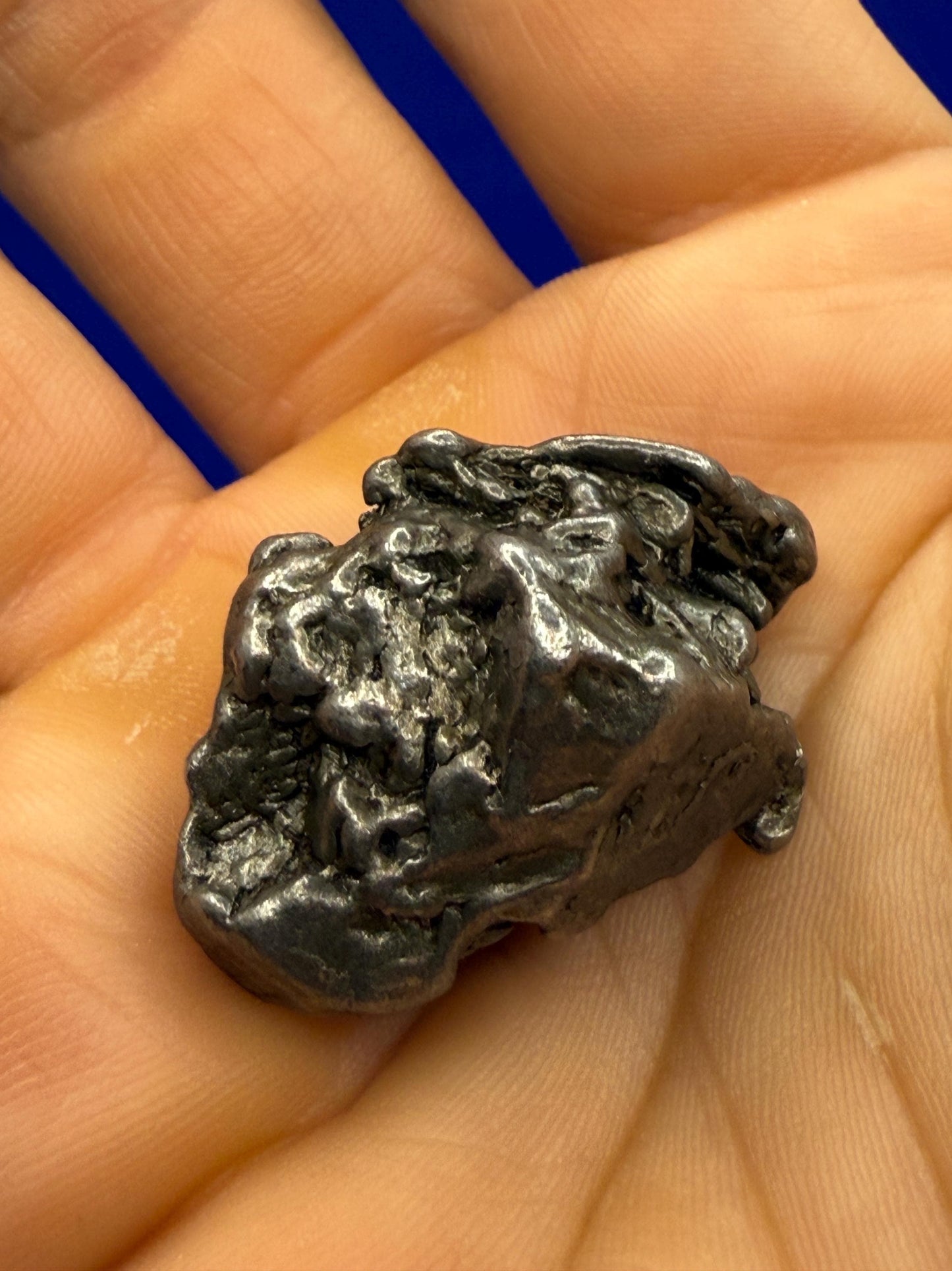 Beautiful Aletai Meteorite Specimen, 31.44 grams, COA, Meteorite Collection, Astronomy Gift, Authentic Iron Meteorite, Space Gift, Space