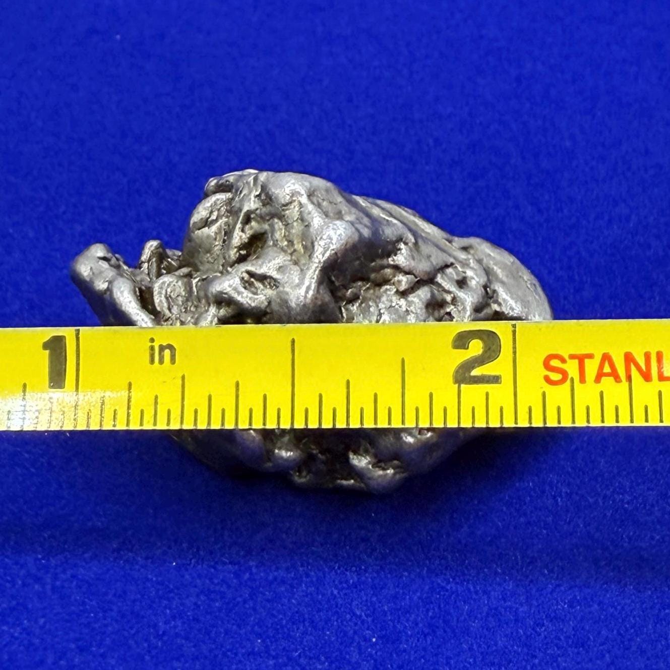Beautiful Aletai Meteorite Specimen, 31.44 grams, COA, Meteorite Collection, Astronomy Gift, Authentic Iron Meteorite, Space Gift, Space