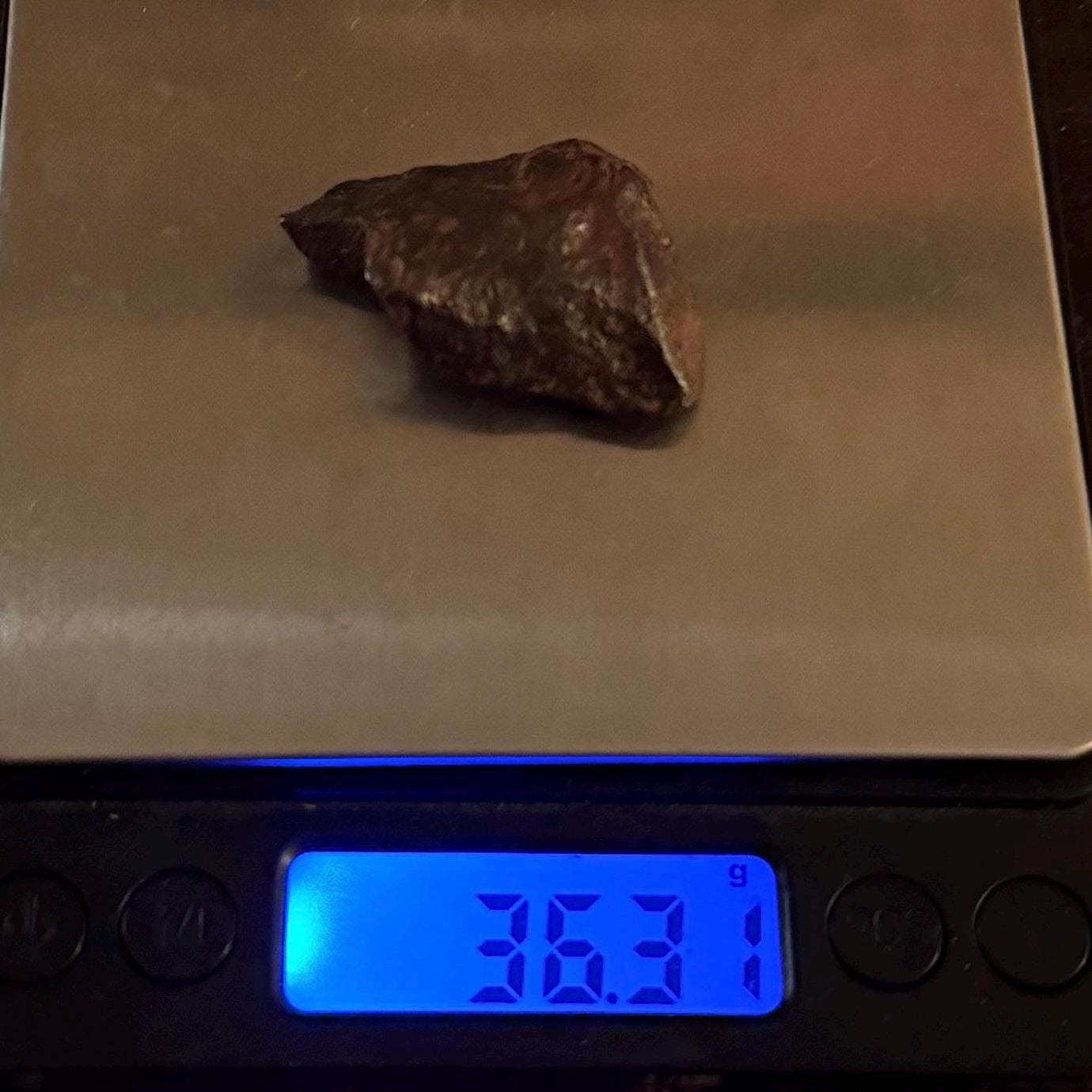 Gibeon Meteorite, Namibia, Iron IVA, 36.31 grams, Rare Meteorite, Iron Meteorite, Astronomy Gift, Space Gift, African Meteorite