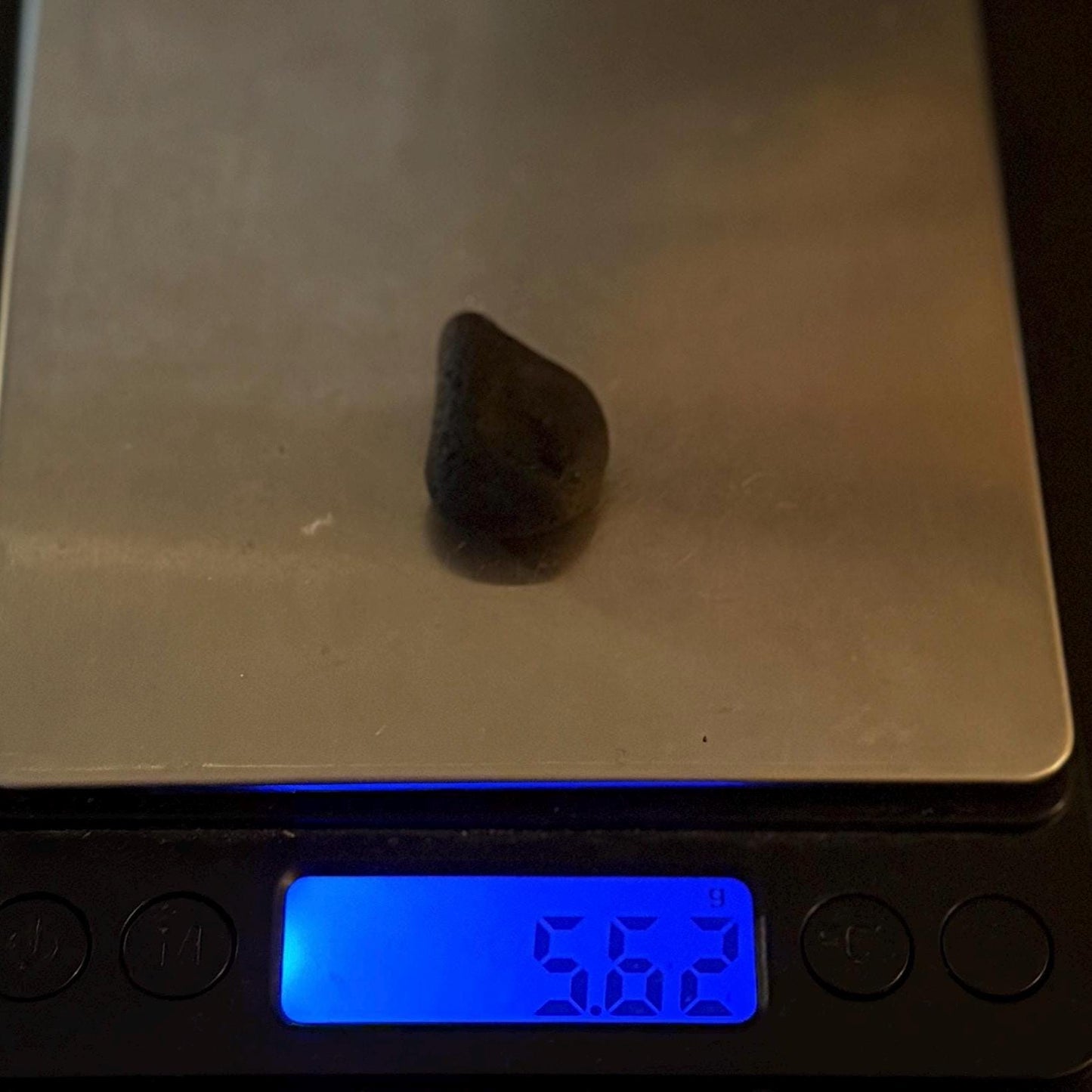 Saffordite Specimen: Rare Cintamani Stone, Arizona Pseudotektite, 5.62 grams