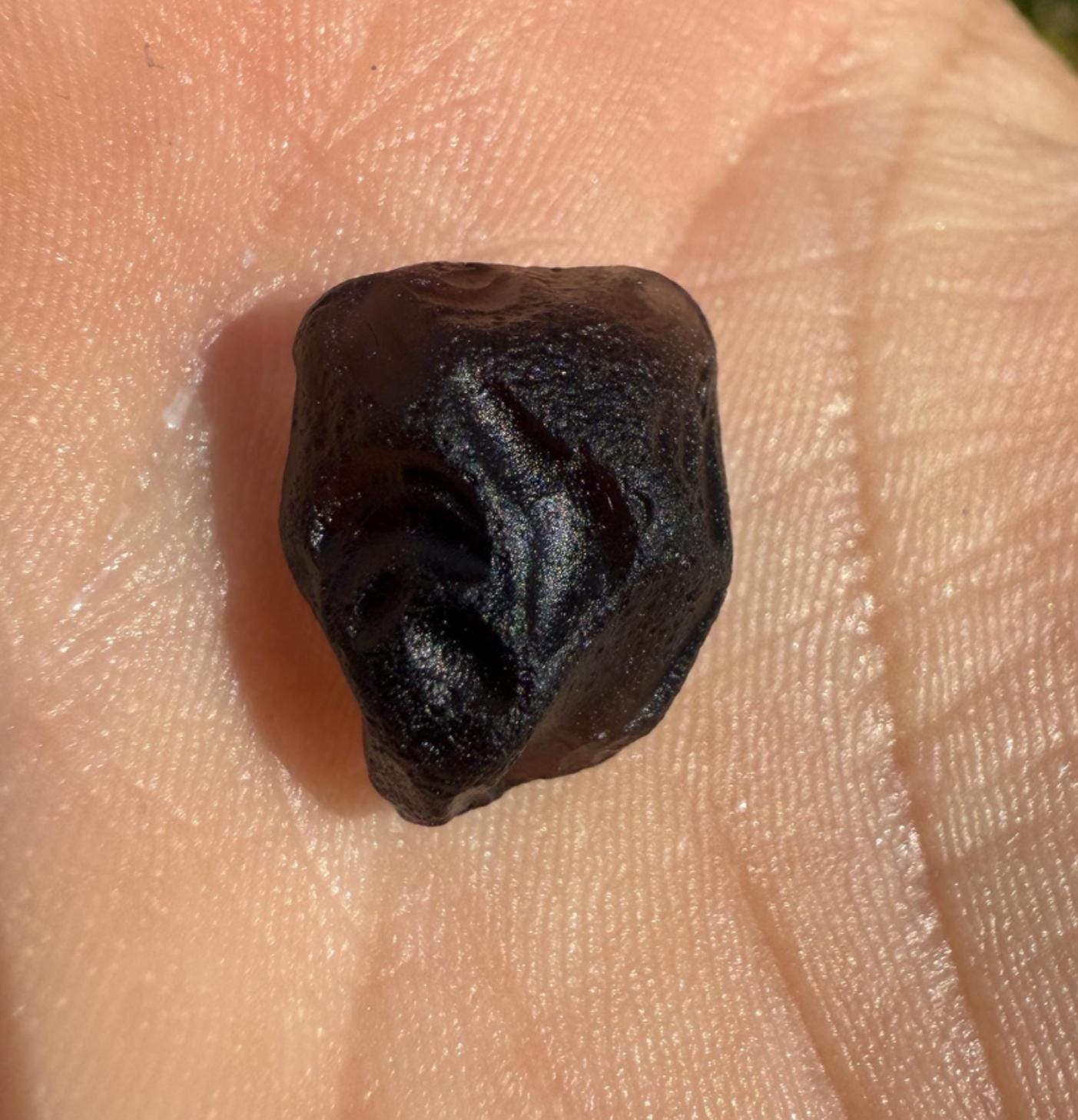 Saffordite Specimen, Cintamani, Rare and Beautiful, Shamanic, Arizona, Pseudotektite, Obsidian, Metaphysical, 1.83 grams