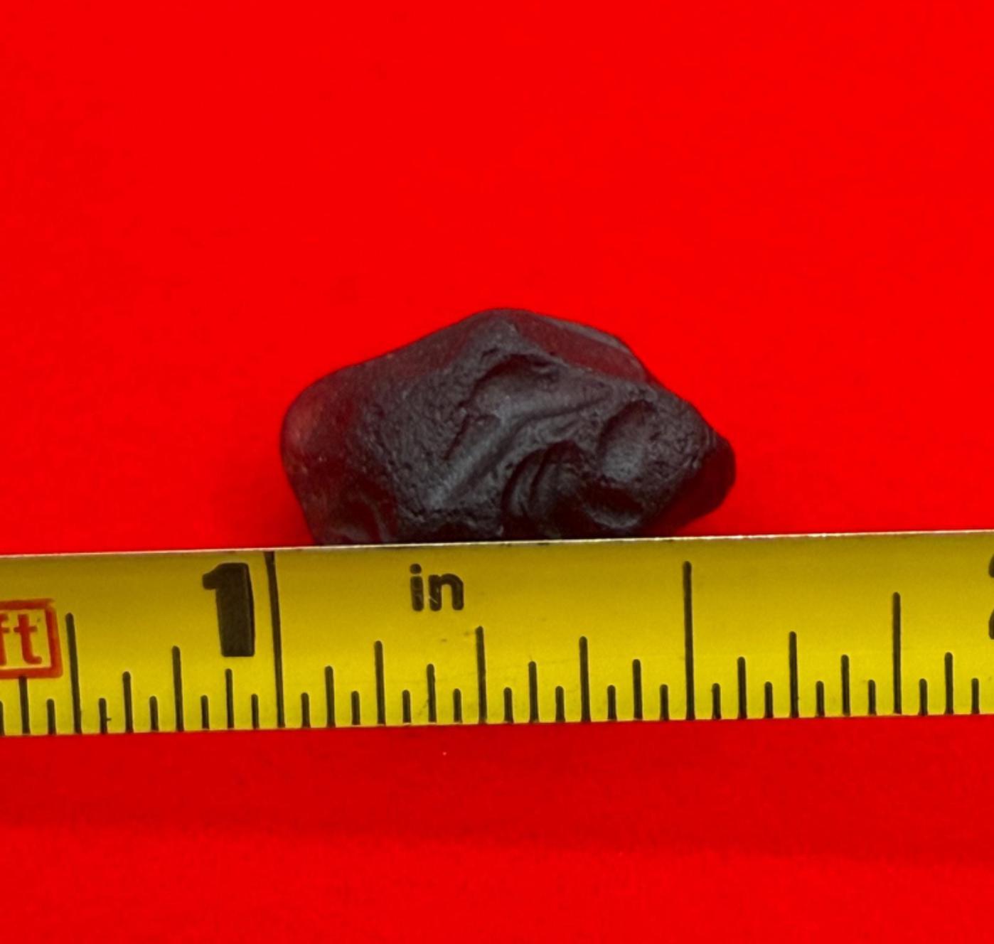 Saffordite Specimen, Cintamani, Rare and Beautiful, Shamanic, Arizona, Pseudotektite, Obsidian, Metaphysical, 1.83 grams