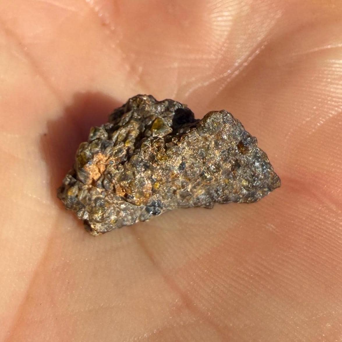 NWA 17418 Diogenite Meteorite, HED Achondrite Meteorite, Diogenite, Astronomy Gift, Space Gift, Iron Meteorite, Space, 2.59 grams