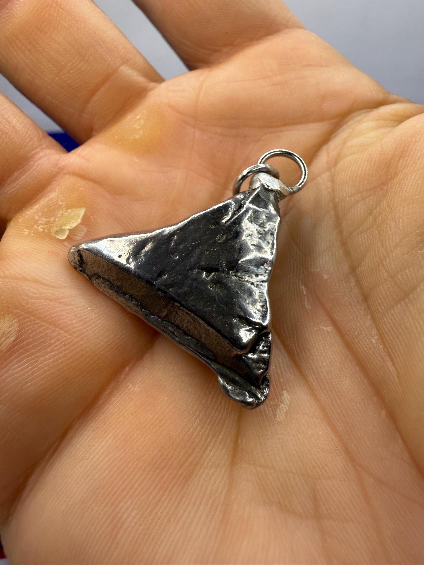 Beautiful Aletai Meteorite Pendant, 18.87 grams, Astronomy Gift, Authentic Meteorite, Meteorite Jewelry, Meteorite Pendant, COA, Space Gift