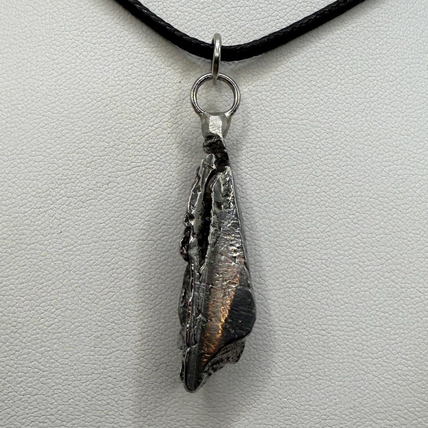 Beautiful Aletai Meteorite Pendant, 12.16 grams, Astronomy Gift, Authentic Meteorite, Meteorite Jewelry, Meteorite Pendant, COA, Space Gift