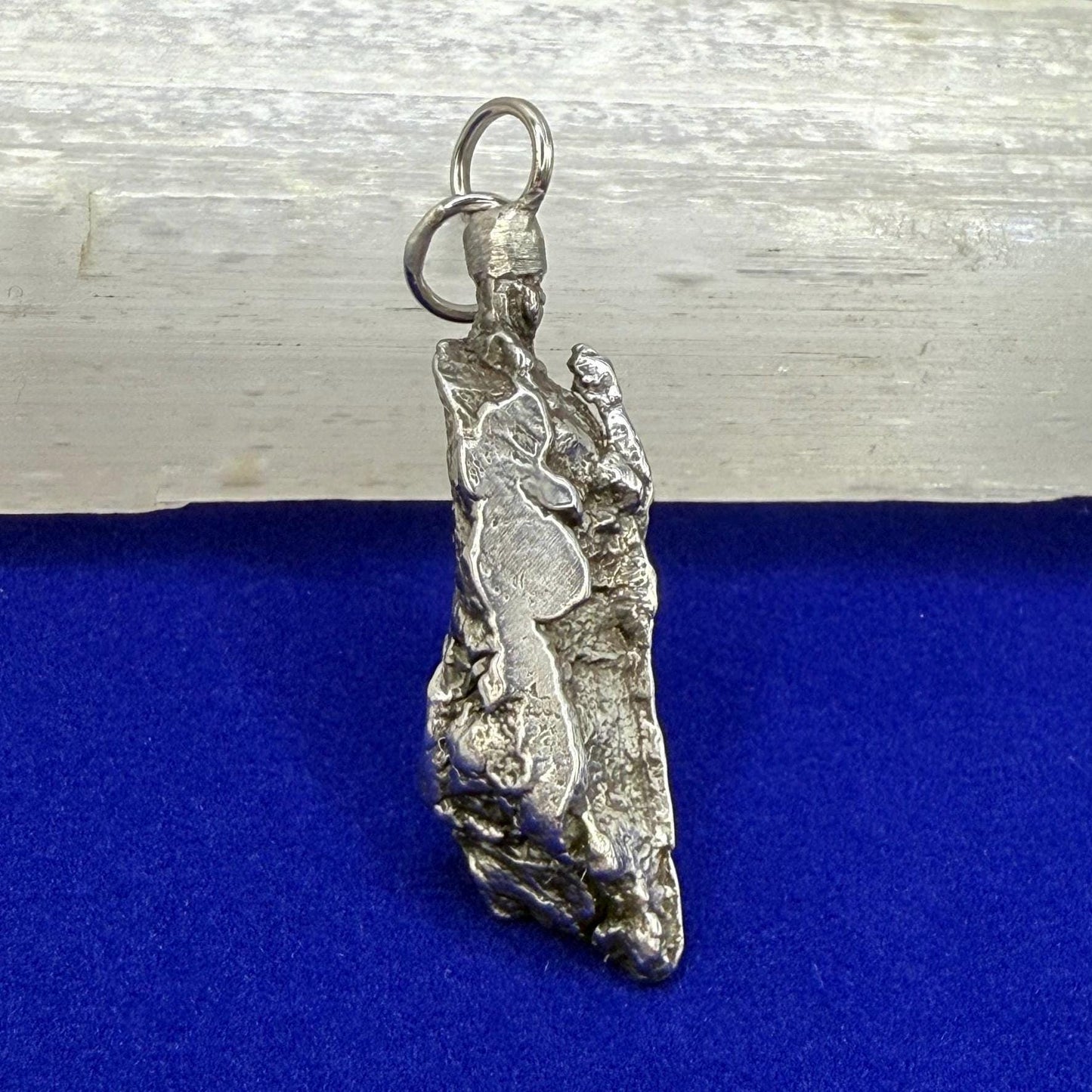 Beautiful Aletai Meteorite Pendant, 12.16 grams, Astronomy Gift, Authentic Meteorite, Meteorite Jewelry, Meteorite Pendant, COA, Space Gift