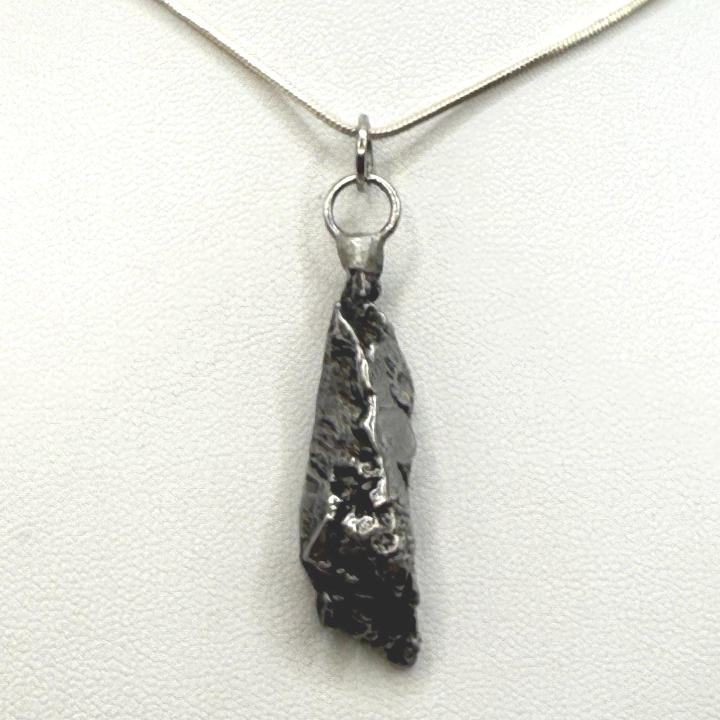 Beautiful Aletai Meteorite Pendant, 12.16 grams, Astronomy Gift, Authentic Meteorite, Meteorite Jewelry, Meteorite Pendant, COA, Space Gift