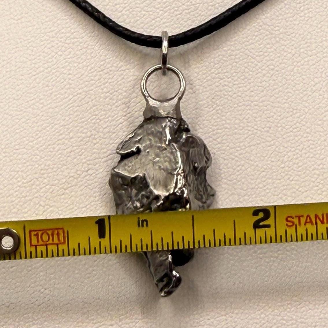 Beautiful Aletai Meteorite Pendant, 11.59 grams, Astronomy Gift, Authentic Meteorite, Meteorite Jewelry, Meteorite Pendant, COA, Space Gift