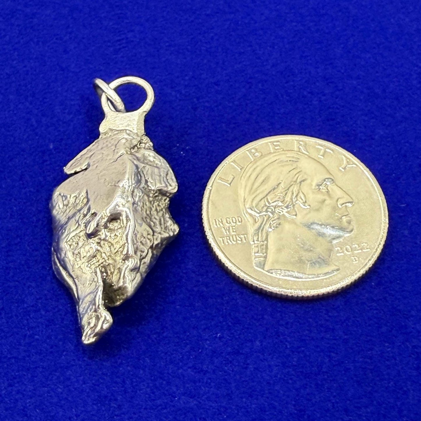 Beautiful Aletai Meteorite Pendant, 11.59 grams, Astronomy Gift, Authentic Meteorite, Meteorite Jewelry, Meteorite Pendant, COA, Space Gift