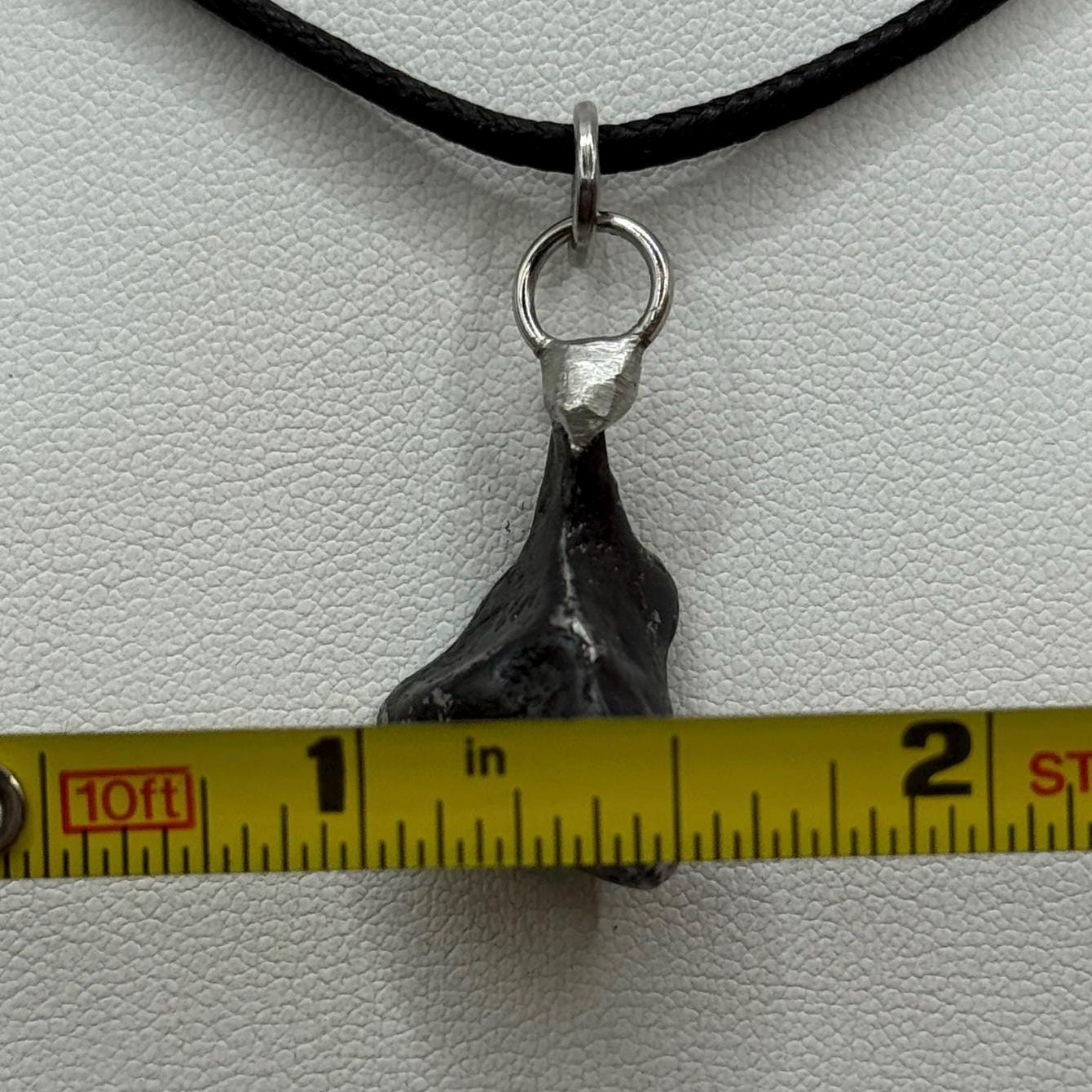 Agoudal Meteorite Pendant, Agoudal, Astronomy Gift, Space Gift, Iron Meteorite, Handmade Pendant, Authentic Iron Meteorite, 5.21 Grams