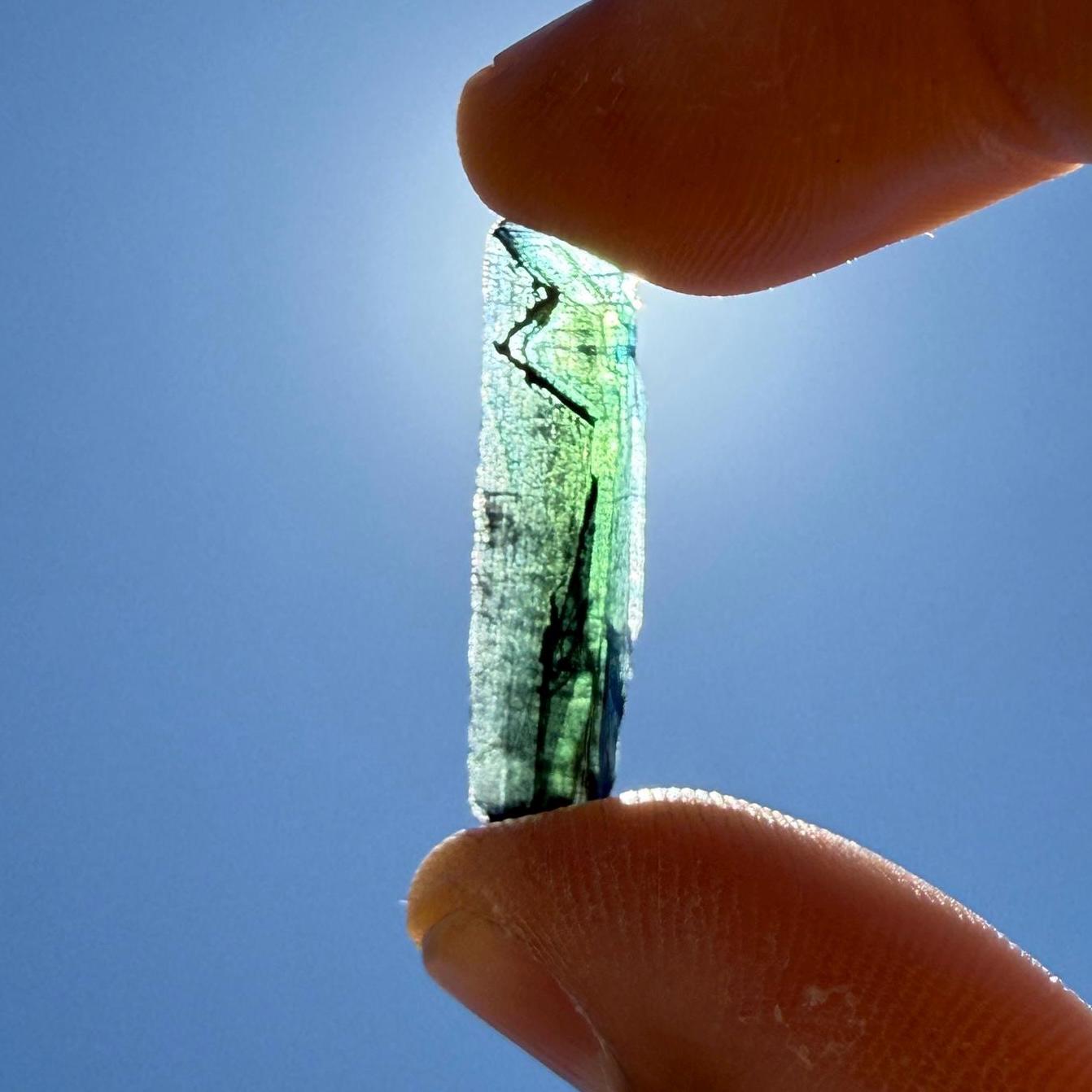 Rare Vivianite Crystal, Vivianite, Vivianite, Brazilian Vivianite, Reiki Energy, Crystal Collection, Reiki, 1.40 grams| 7.0 carats