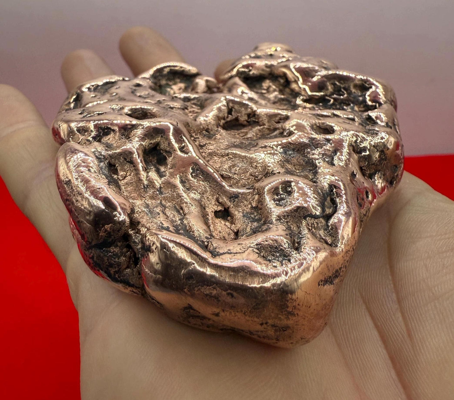 Large Michigan Native Float Copper, Keweenaw Float Copper, Natural Formation, Arthritis, Michigan, Energy Grounding, 1 lb 2.0 ounces