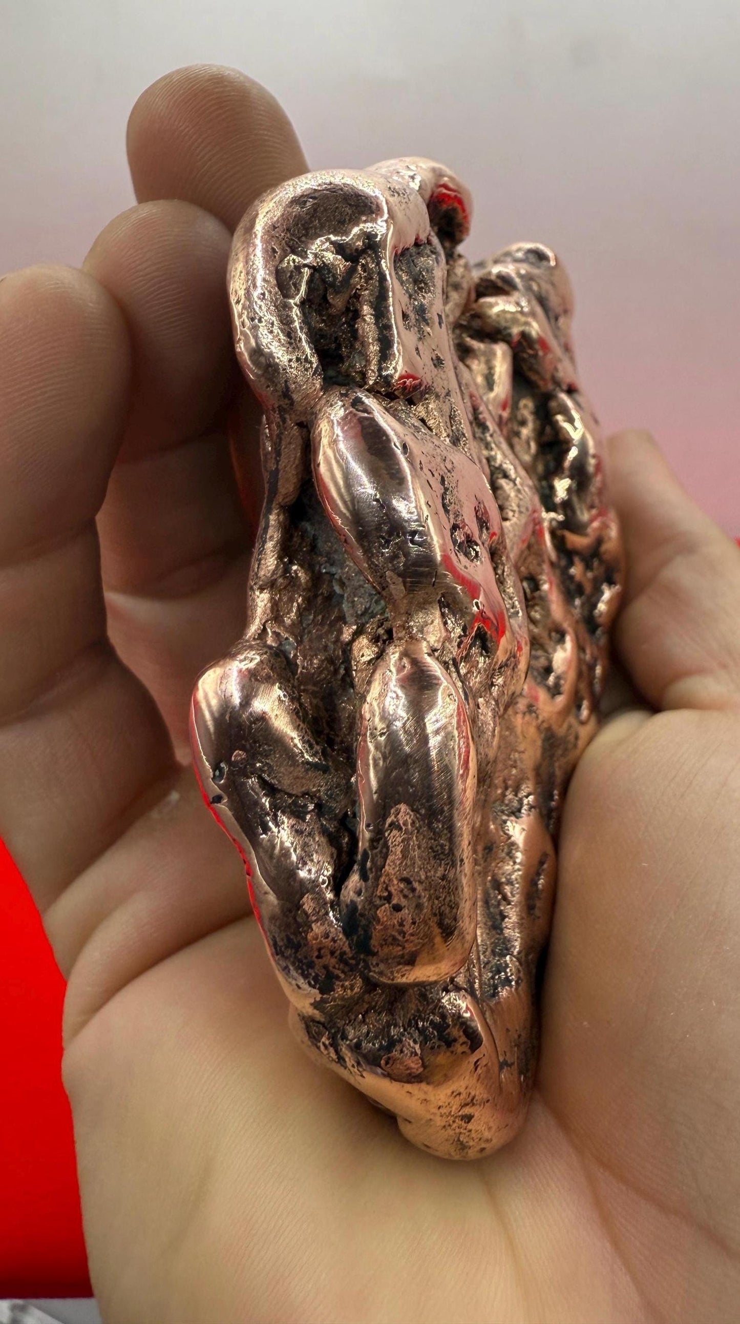 Large Michigan Native Float Copper, Keweenaw Float Copper, Natural Formation, Arthritis, Michigan, Energy Grounding, 1 lb 2.0 ounces