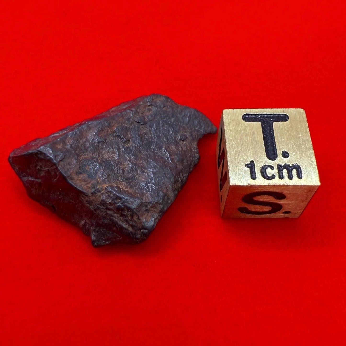 Gibeon Meteorite, Namibia, Iron IVA, 10.53 grams, Rare Meteorite, Iron Meteorite, Astronomy Gift, Space Gift, African Meteorite