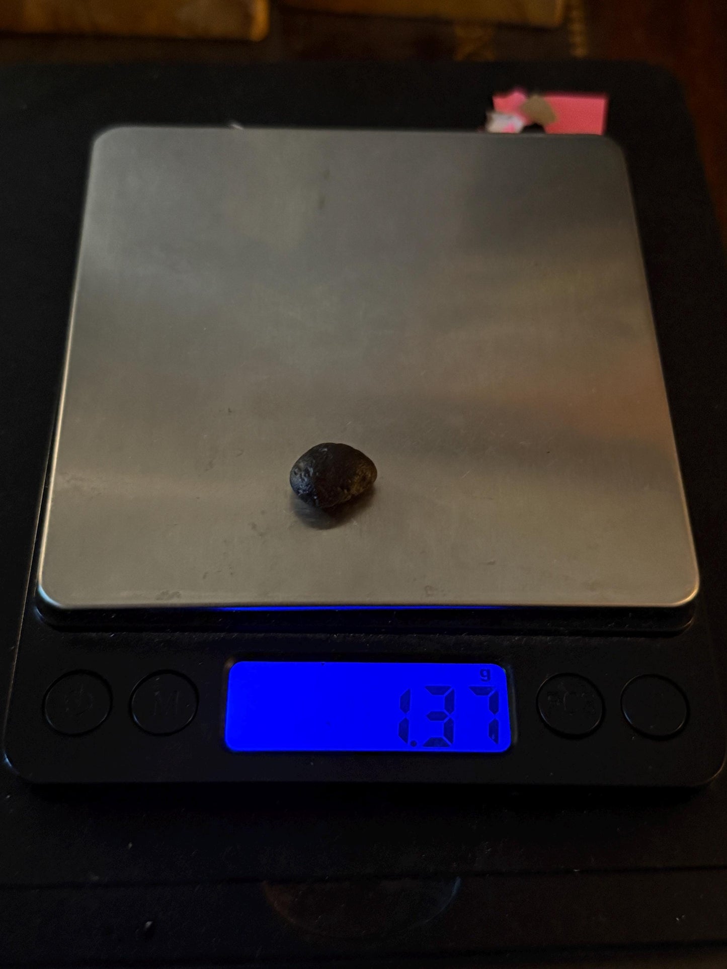 Saffordite Stone, Cintamani, Rare and Beautiful, Shamanic, Arizona, Pseudotektite, Obsidian, Metaphysical, 1.37 grams