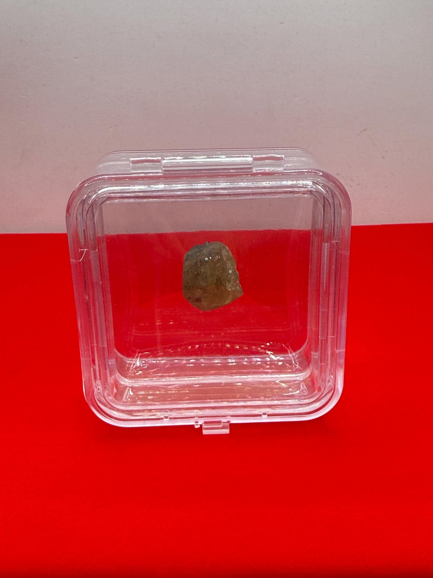 Golden Brazilian Phenacite, 8.96g (44.8 Carats) Tangerine Phenacite, High-Vibration Gemstone from Bahia, Brazil, Rare Collector’s Crystal