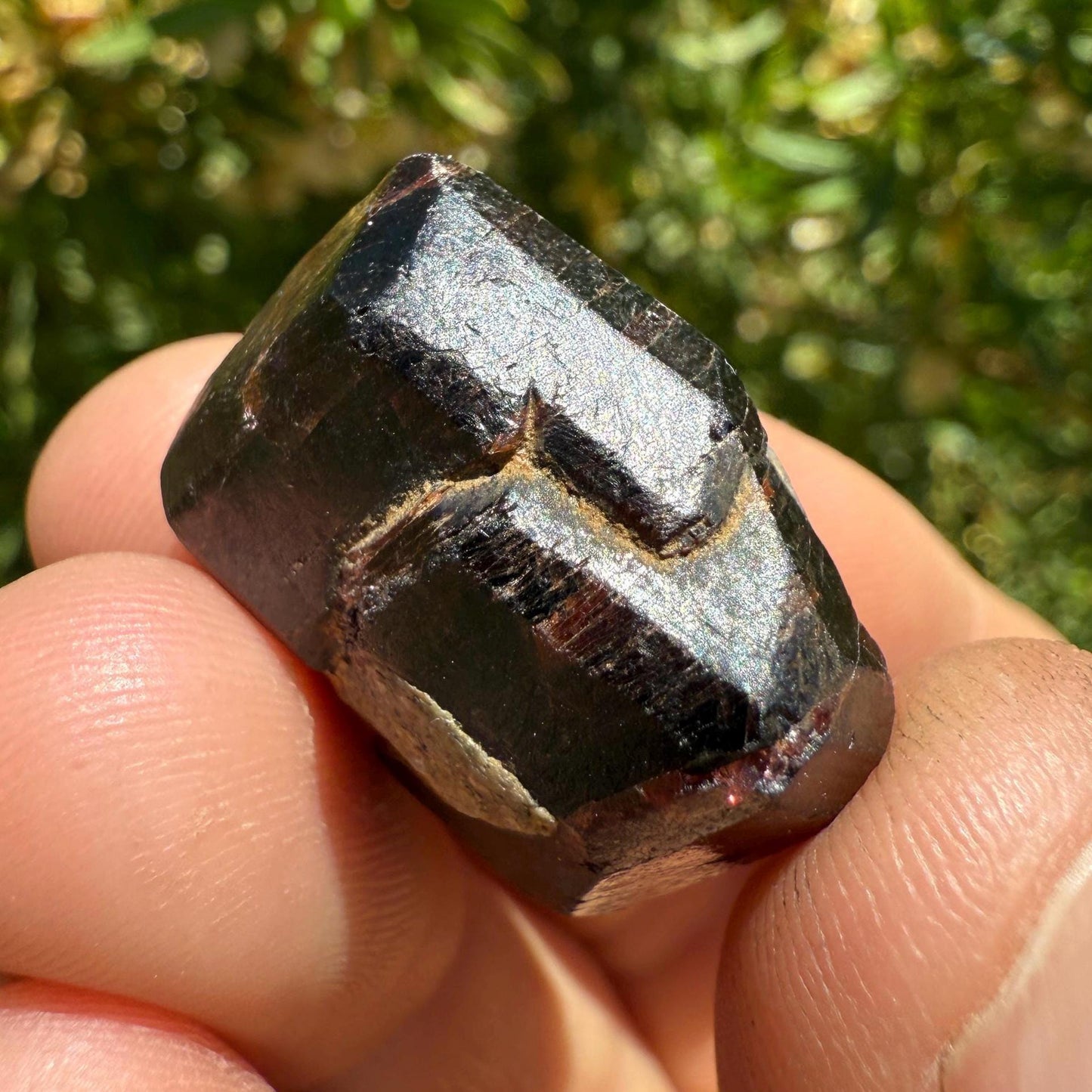 Almandine Garnet, Garnet, Morocco, Natural Garnet, Authentic, Manifestation, Protection, Rock Collection, Dodecahedron, 21.35 grams