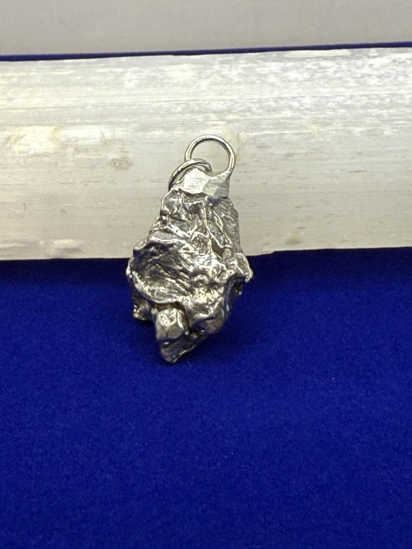 Beautiful Meteorite Campo del Cielo Pendant 12.04 grams, Astronomy Gift, Authentic Meteorite, Meteorite Jewelry, Meteorite Pendant, COA