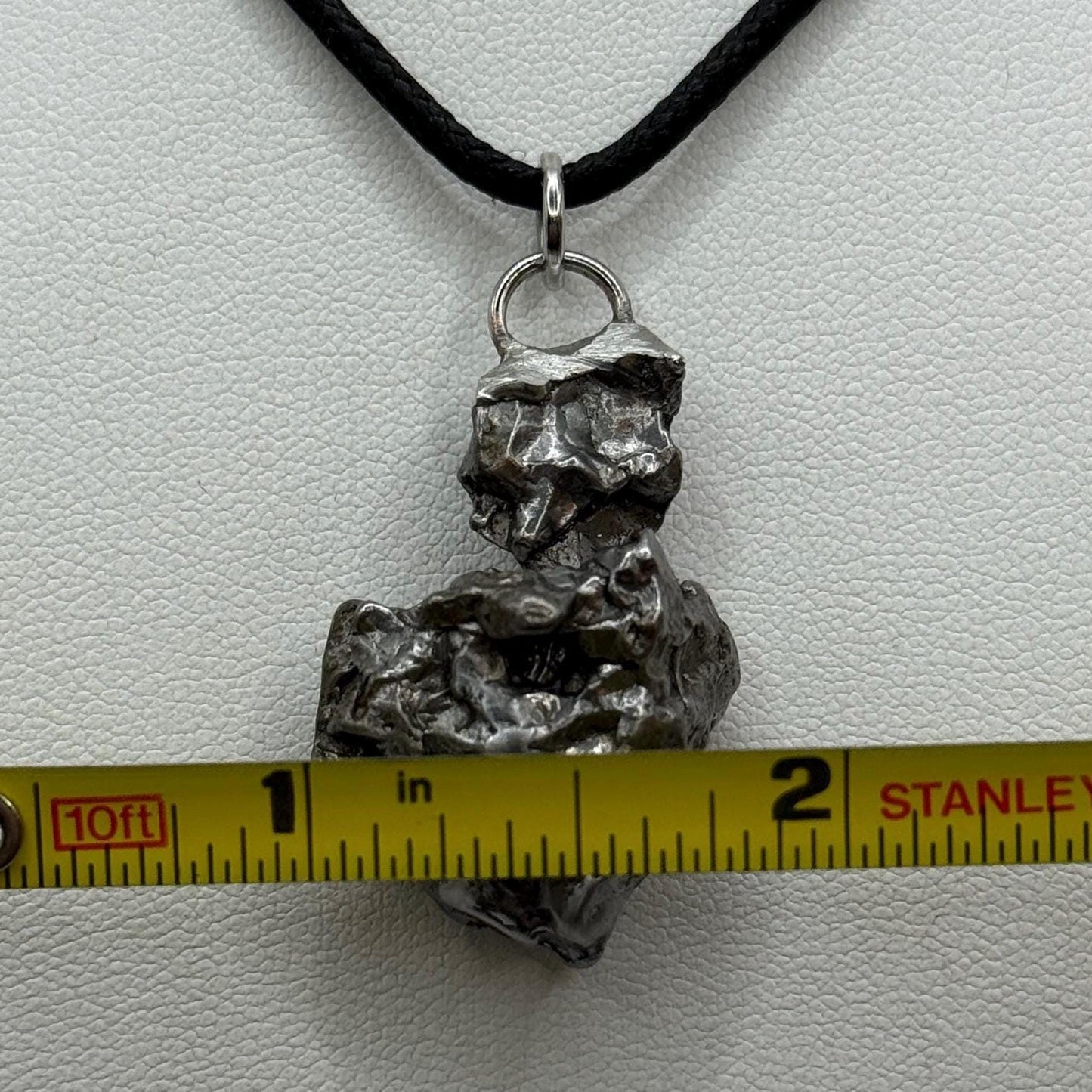 Unique and Rare Campo del Cielo Meteorite Pendant 16.84 grams, Astronomy Gift, Rare Moving Piece, Iron Meteorite, Space Gift, Space