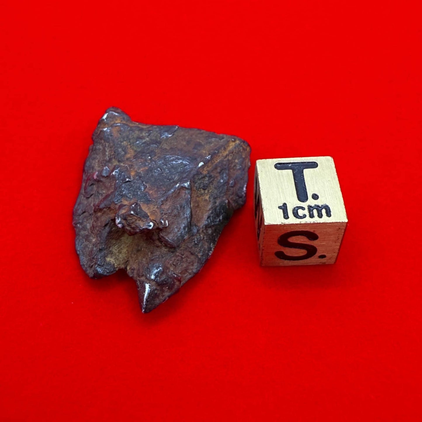 Gibeon Meteorite, Namibia, Iron IVA, 16.63 grams, Rare Meteorite, Iron Meteorite, Astronomy Gift, Space Gift, African Meteorite