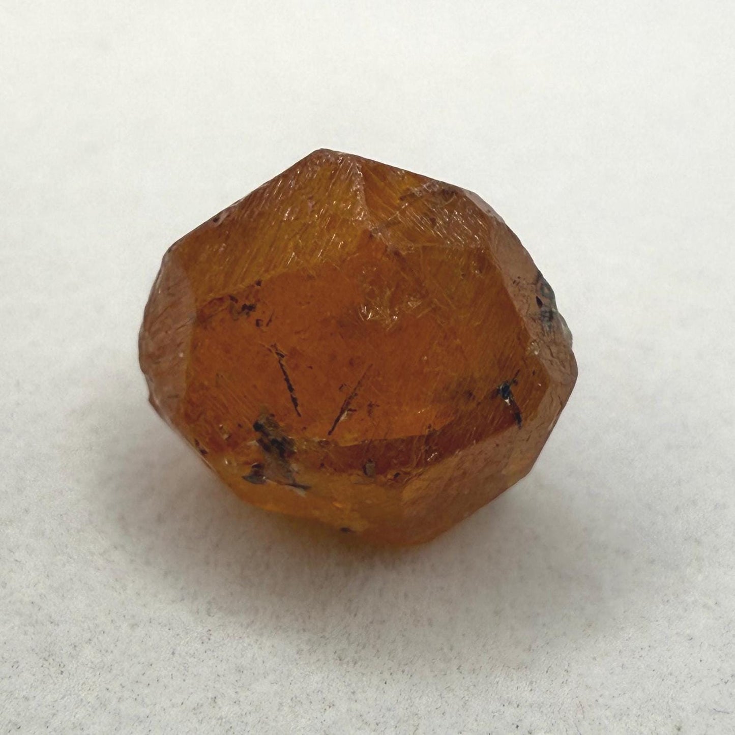 Spessartine Garnet, Speasartine, Loliondo Tanzania, Tanzanian Garnet, Meditation, Awakening, Rare Garnet, 3.08 grams, 15.4 carats