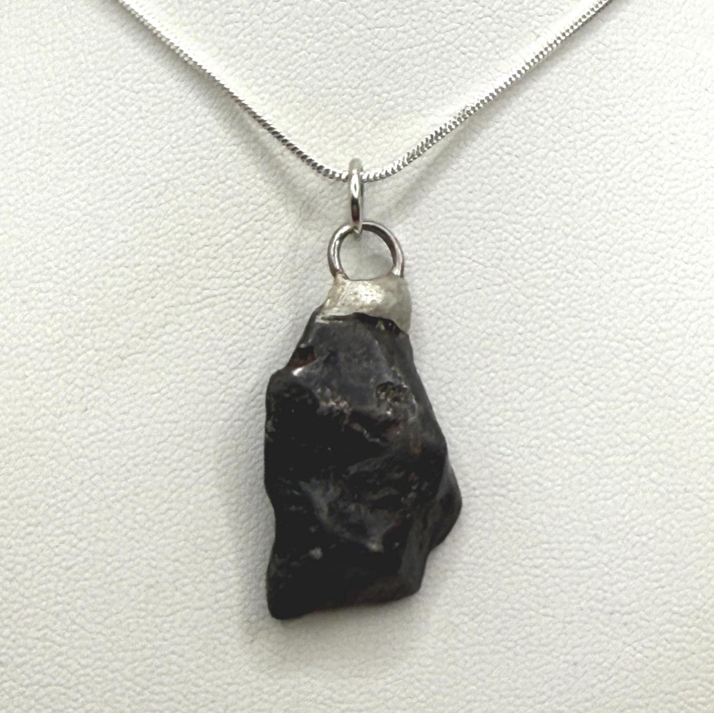 Rare Canyon Diablo Meteorite Pendant 8.10 grams, Beautiful and unique meteorite formation, Astronomy Gift, Space Gift, Iron Meteorite