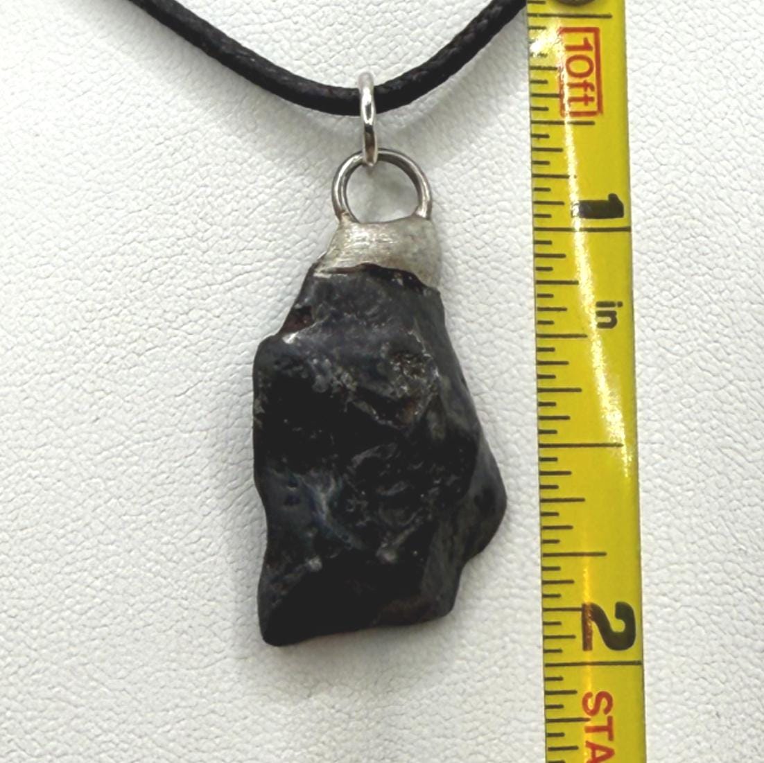 Rare Canyon Diablo Meteorite Pendant 8.10 grams, Beautiful and unique meteorite formation, Astronomy Gift, Space Gift, Iron Meteorite