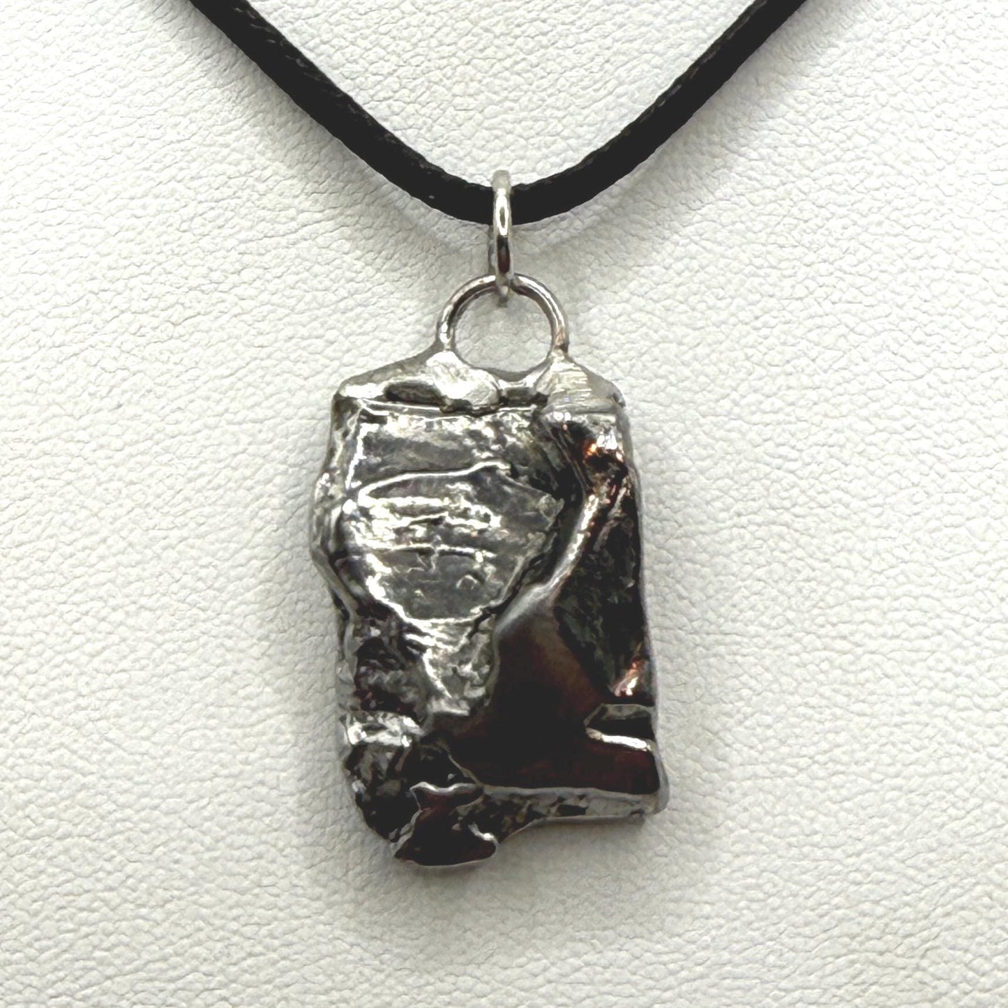 Beautiful Aletai Meteorite Pendant, 15.02 grams, Astronomy Gift, Authentic Meteorite, Meteorite Jewelry, Meteorite Pendant, COA