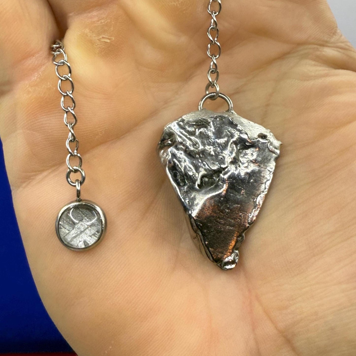 Beautiful Aletai Meteorite Pendulum, 22.30 grams, Astronomy Gift, Meditation Tool, Authentic Meteorite, Pendulum, Meteorite Pendant