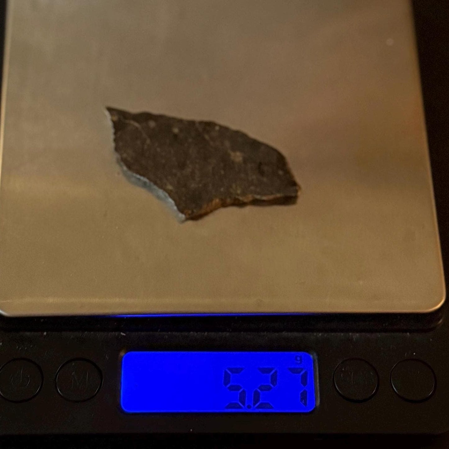 NWA 11182 Moon/Lunar Slice, Moon Rock, Moon Meteorite, Lunar Feldspathic Breccia, Meteorite Collection, Space Gift, Astronomy Gift, 5.27g