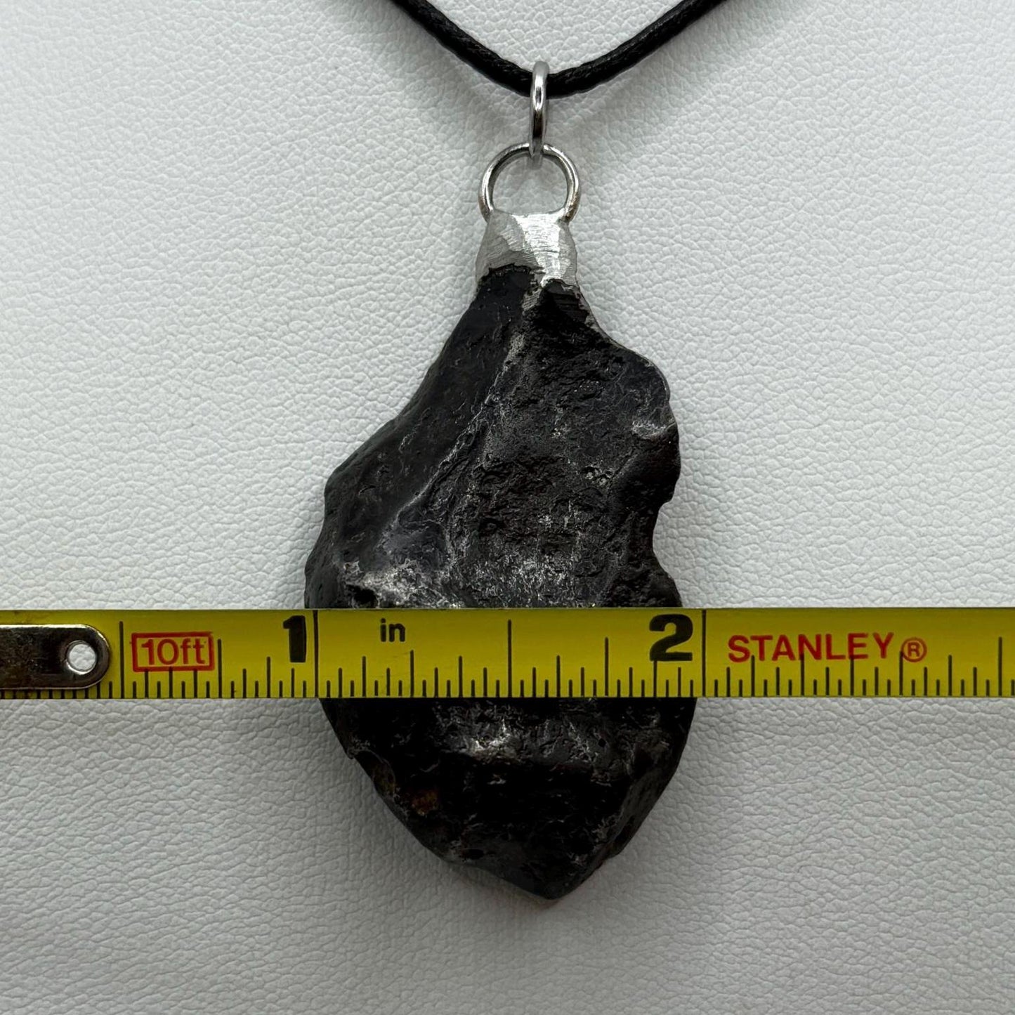 Rare Canyon Diablo Meteorite Pendant 31.71 grams, Beautiful and unique meteorite formation, Astronomy Gift, Space Gift, Iron Meteorite