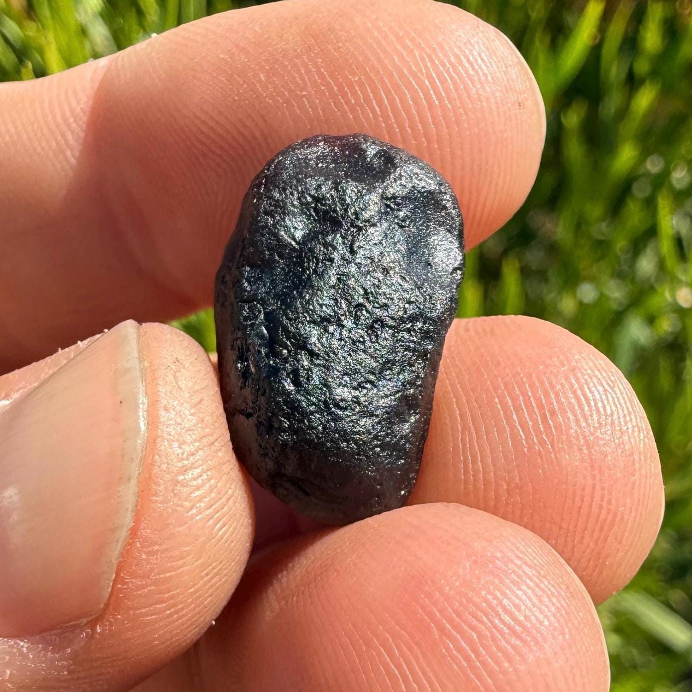 Saffordite Stone, Cintamani, Rare and Beautiful, Shamanic, Arizona, Pseudotektite, Obsidian, Metaphysical, 2.70 grams