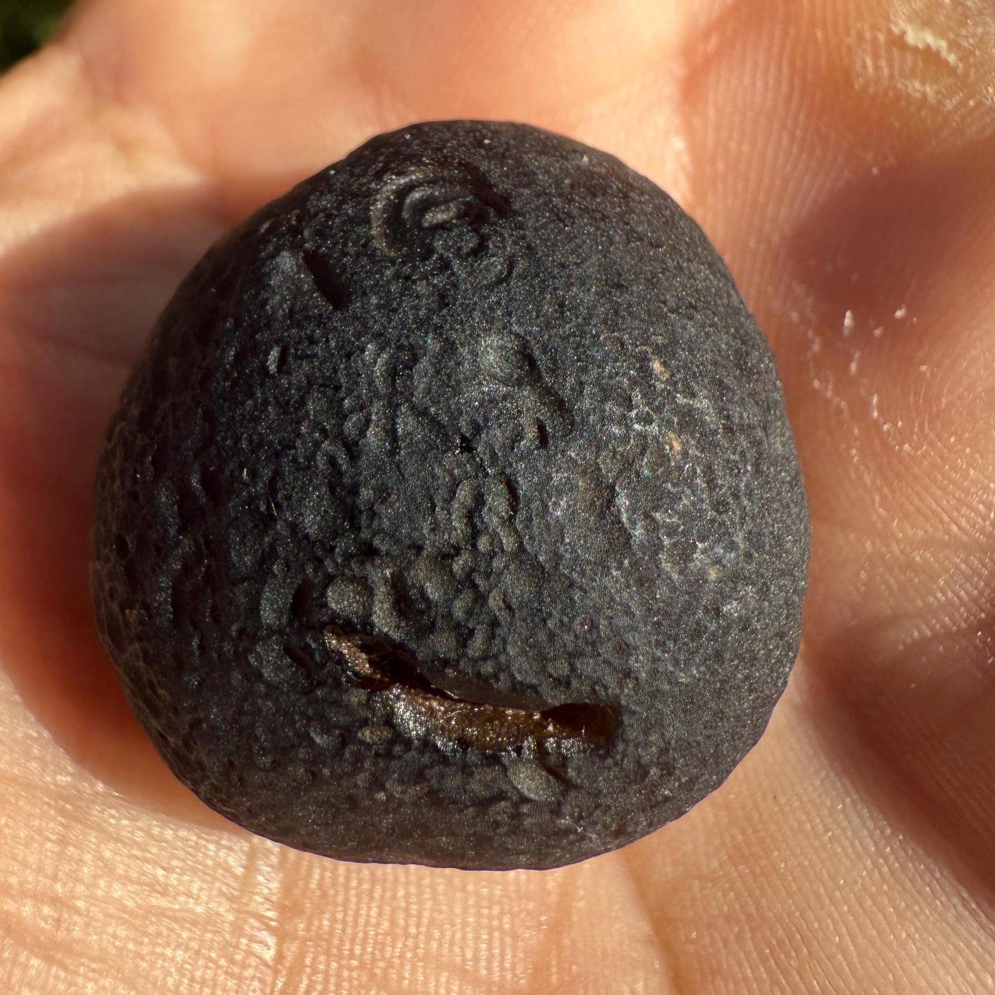 Saffordite Specimen, Cintamani, Rare and Beautiful, Shamanic, Arizona, Pseudotektite, Obsidian, Metaphysical, 11.91 grams